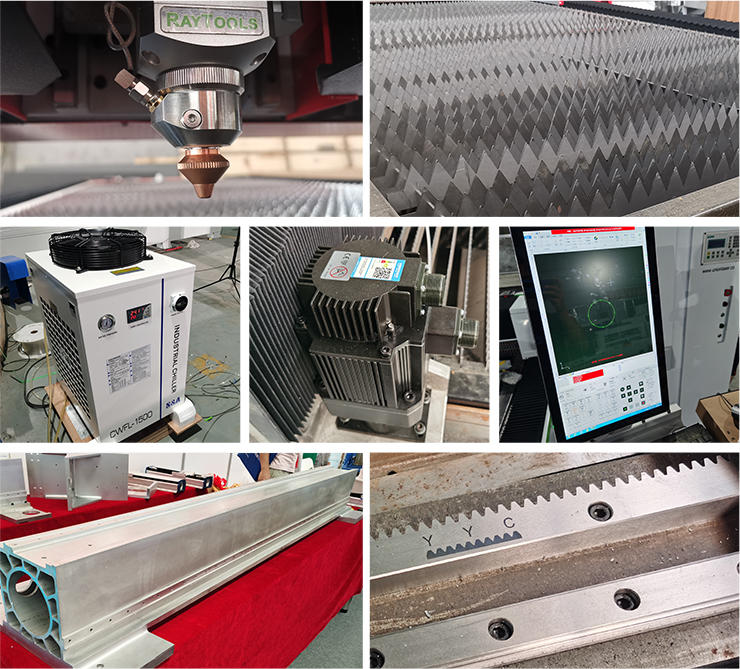 1.5kw 3kw 6025 Ipg Sheet Metal Fiber Laser Cutting Machine For Steel Mesin Pemotong Laser Gentian Logam 1.5kw 3kw 6025 Ipg Untuk Keluli