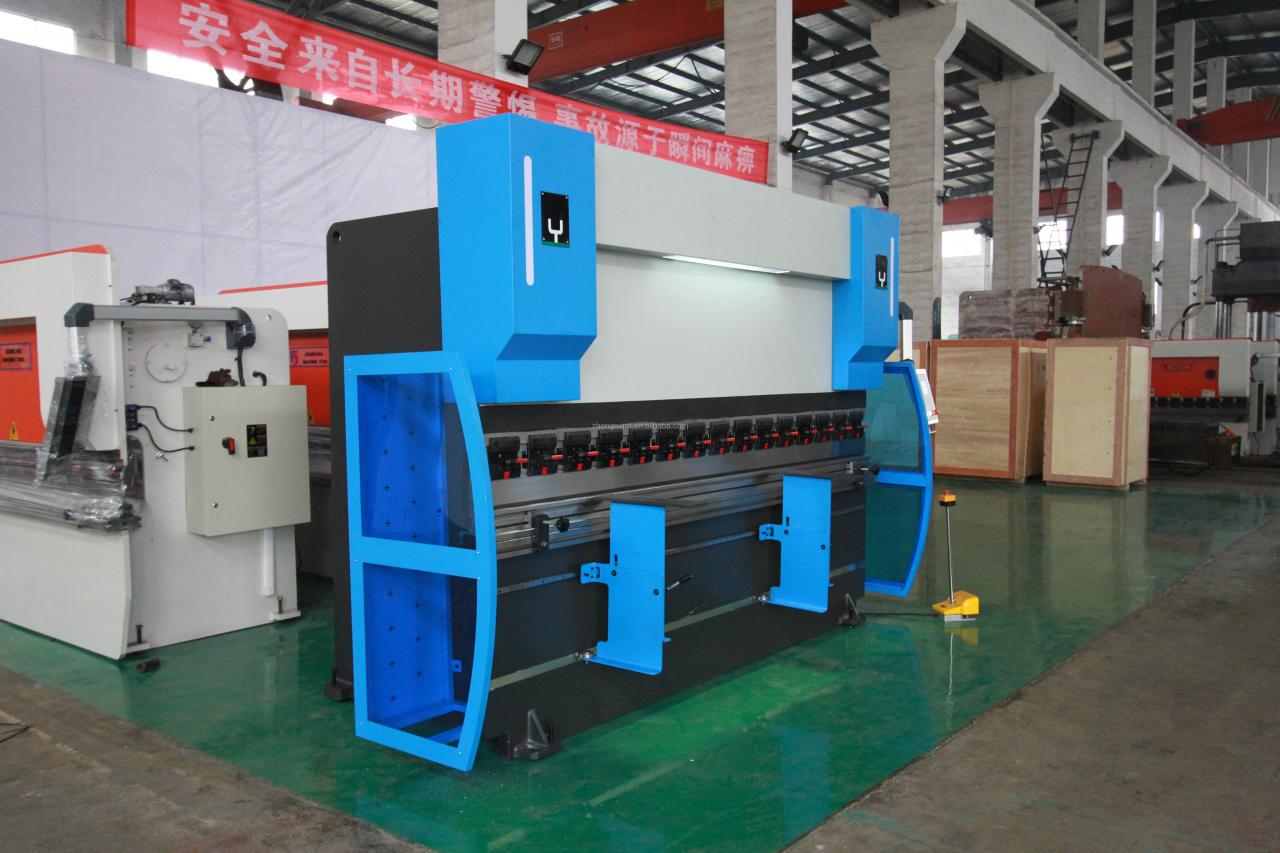 200t 300t Standard Industrial Press Brek Cnc Hydraulic Press Brek Mesin
