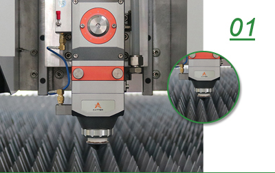 4000w Metal Fiber Laser Cutting Machine With Yaskawa Servo Motor Mesin Pemotong Laser Gentian Logam 4000w Dengan Motor Servo Yaskawa