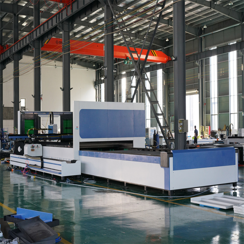 Mesin Pemotong Laser Gentian 500W 1500W 4Kw Pemotong Laser Logam Lembaran 2000Watt 3kw