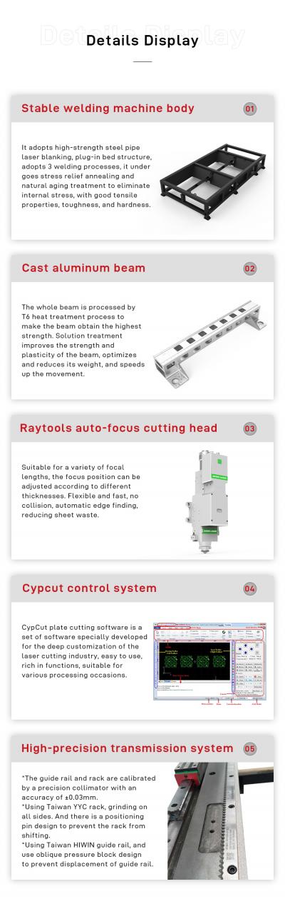 Mesin Pemotong Laser Serat 500w Harga Murah Untuk Dijual