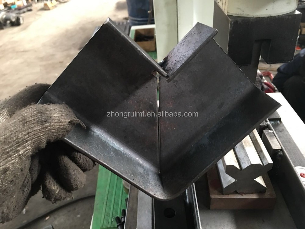 60t Q35-16 Hydraulic Ironworker Shearing Punching Bending And Notching Machine 60t Q35-16 Pekerja Besi Hidraulik Mencukur Menebuk Mesin Membongkok Dan Menoreh