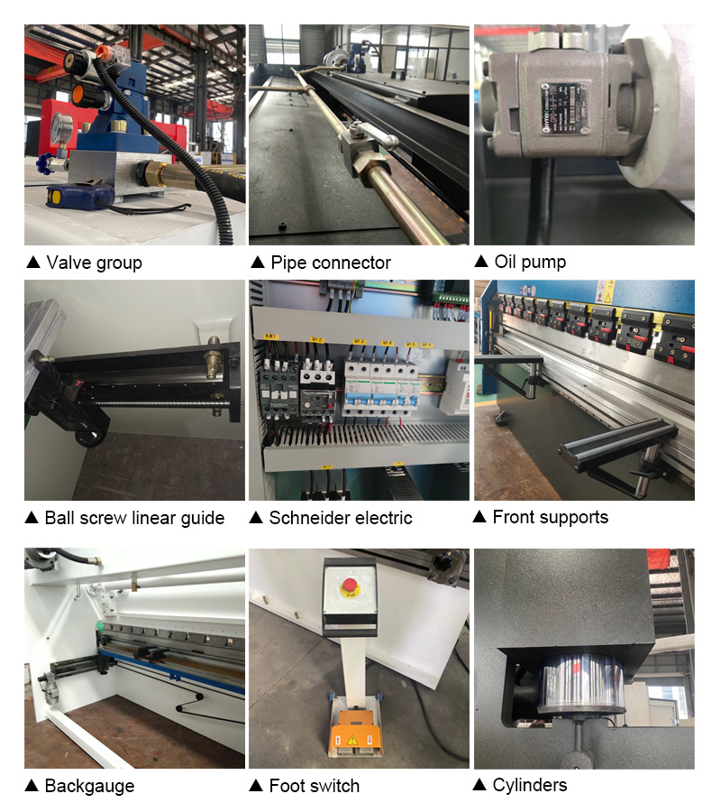 63t 2500mm Nc Carbon Steel Sheet Bending Machine Hydraulic Press Brake 63t 2500mm Nc Lembaran Keluli Karbon Mesin Lentur Brek Tekan Hidraulik
