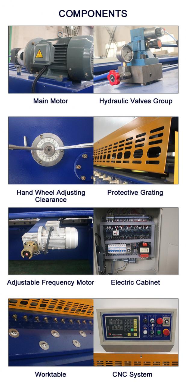 Cnc Nc Hydraulic Press Metal Guillotine Shear Machine For Carbon Stainless Steel Sheet Cnc Nc Hydraulic Press Metal Guillotine Shear Machine Untuk Lembaran Keluli Tahan Karat Karbon