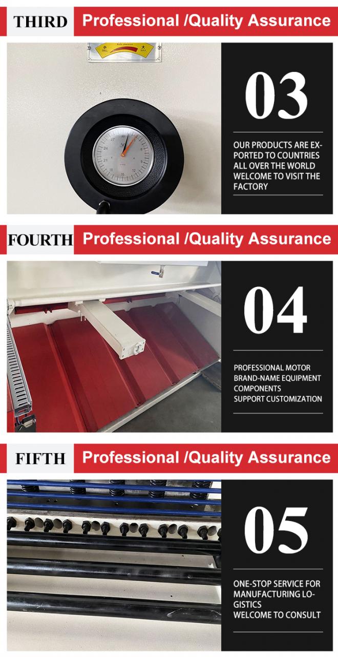 E21 8*2500 Hydraulic Cnc Guillotine Shearing Machine Steel Plate Sheet Metal Cutting E21 8*2500 Hydraulic Cnc Guillotine Shearing Machine Plat Keluli Kepingan Logam Memotong