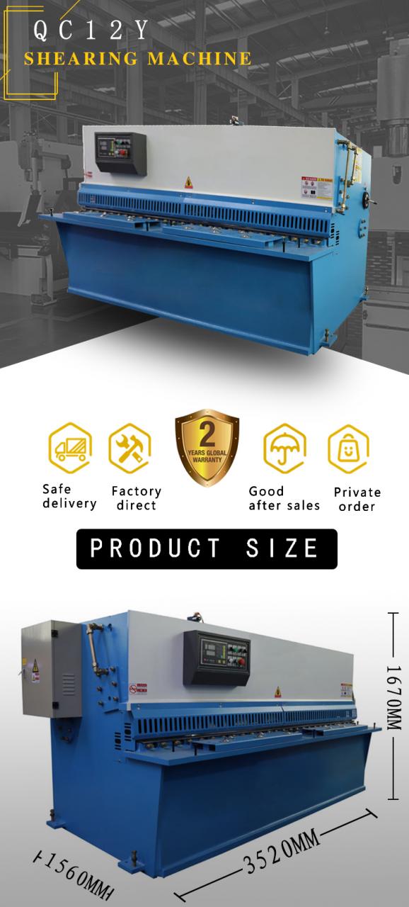 Hydraulic Guillotine Shear Machine Qc12y 8*6000mm Guillotine Industrial Sheet Metal Aluminium Stainless Steel Cutting Shearing M Mesin Ricih Guillotine Hidraulik Qc12y 8*6000mm Ricih Kepingan Industri Guillotine Logam Aluminium Keluli Tahan Karat Memotong M