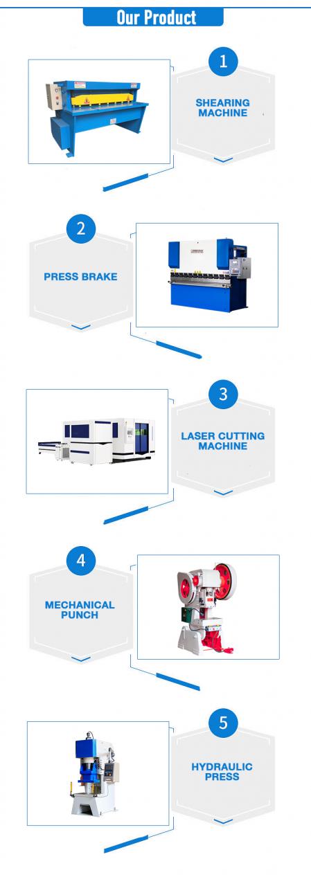Qc11k-6x2500 Metal Guillotine Shear Guillotine Shear Mesin